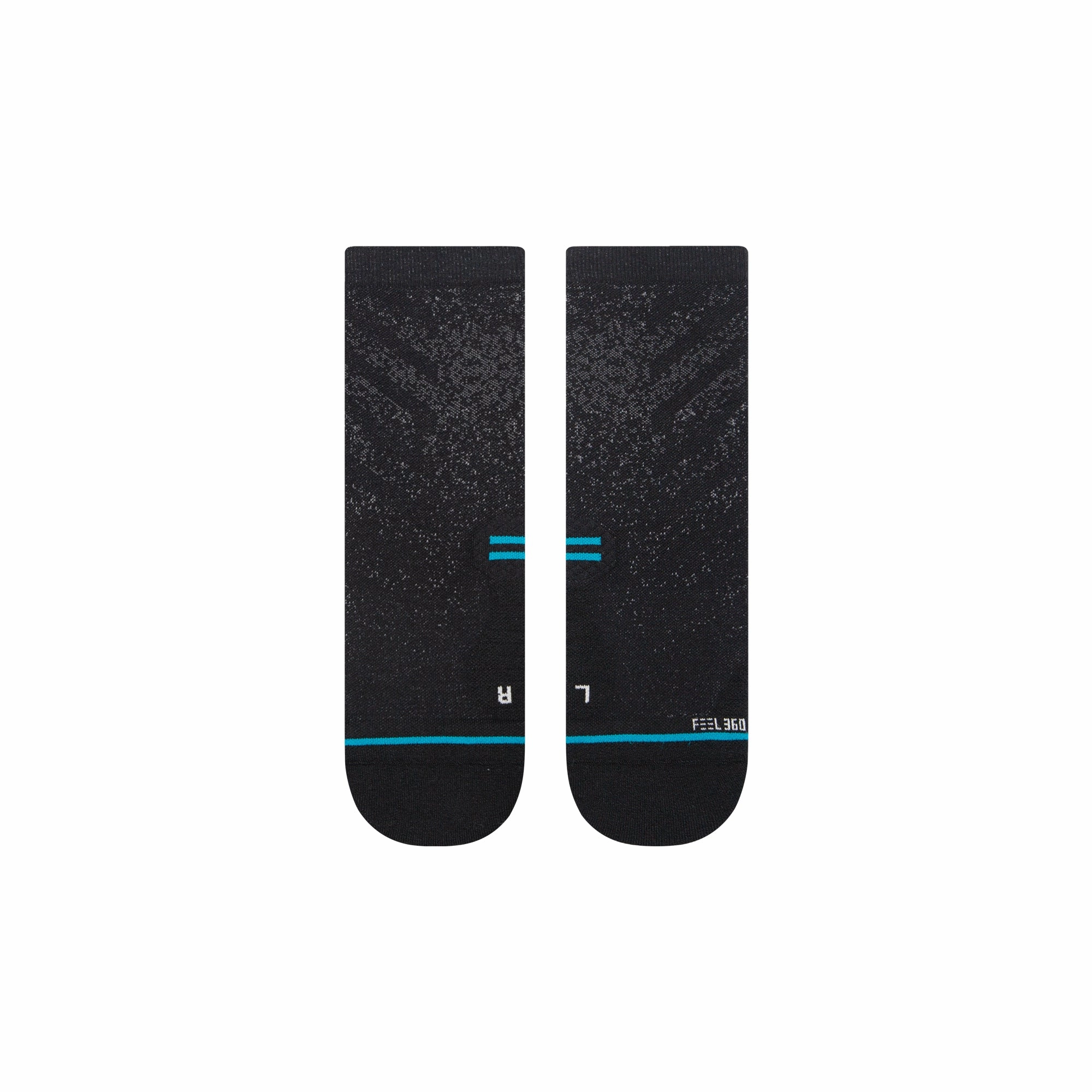 Stance Socks | Light Cushion | Quarter Length | Run Black