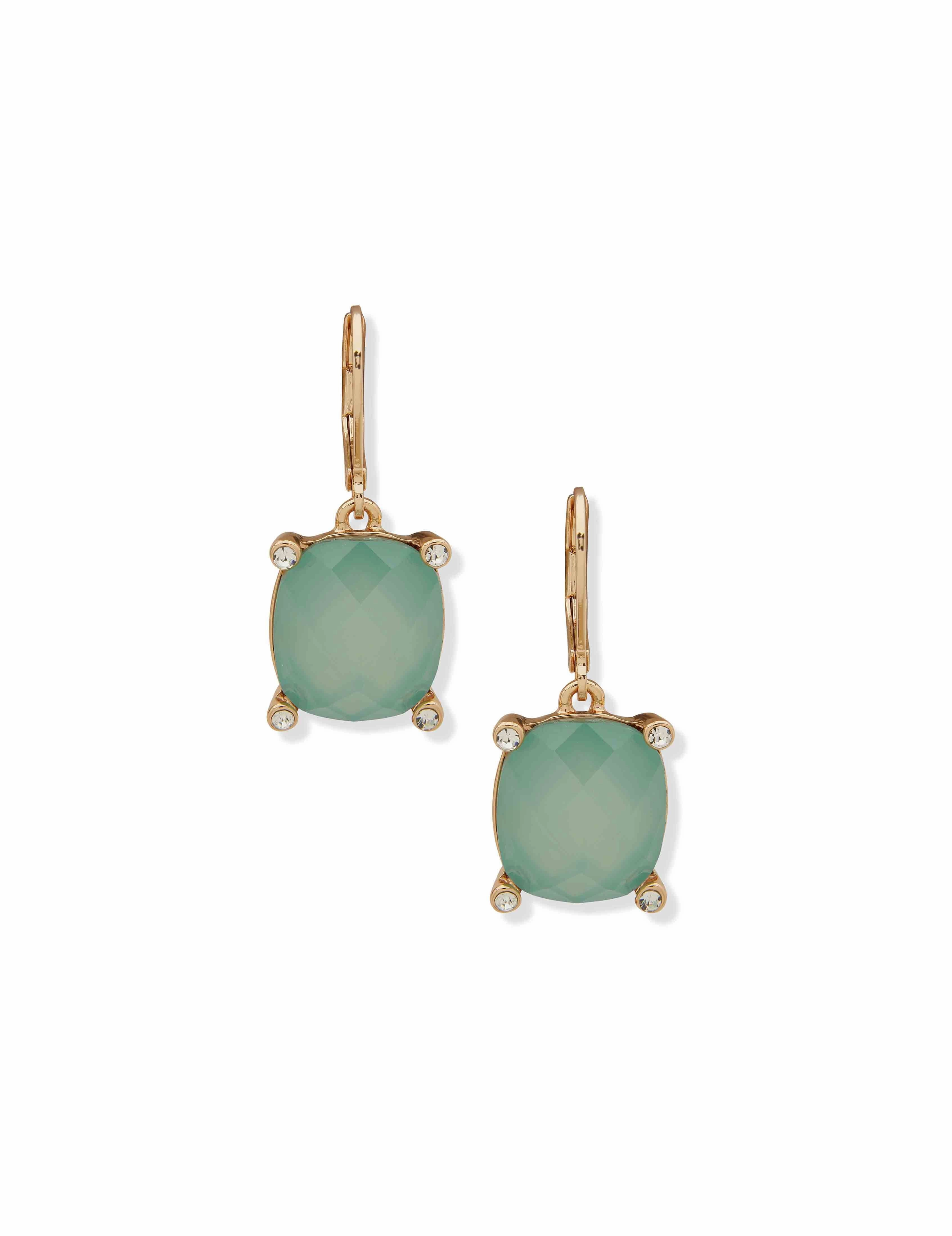 Stationed Drop Pierced Earring - Pacific Opal