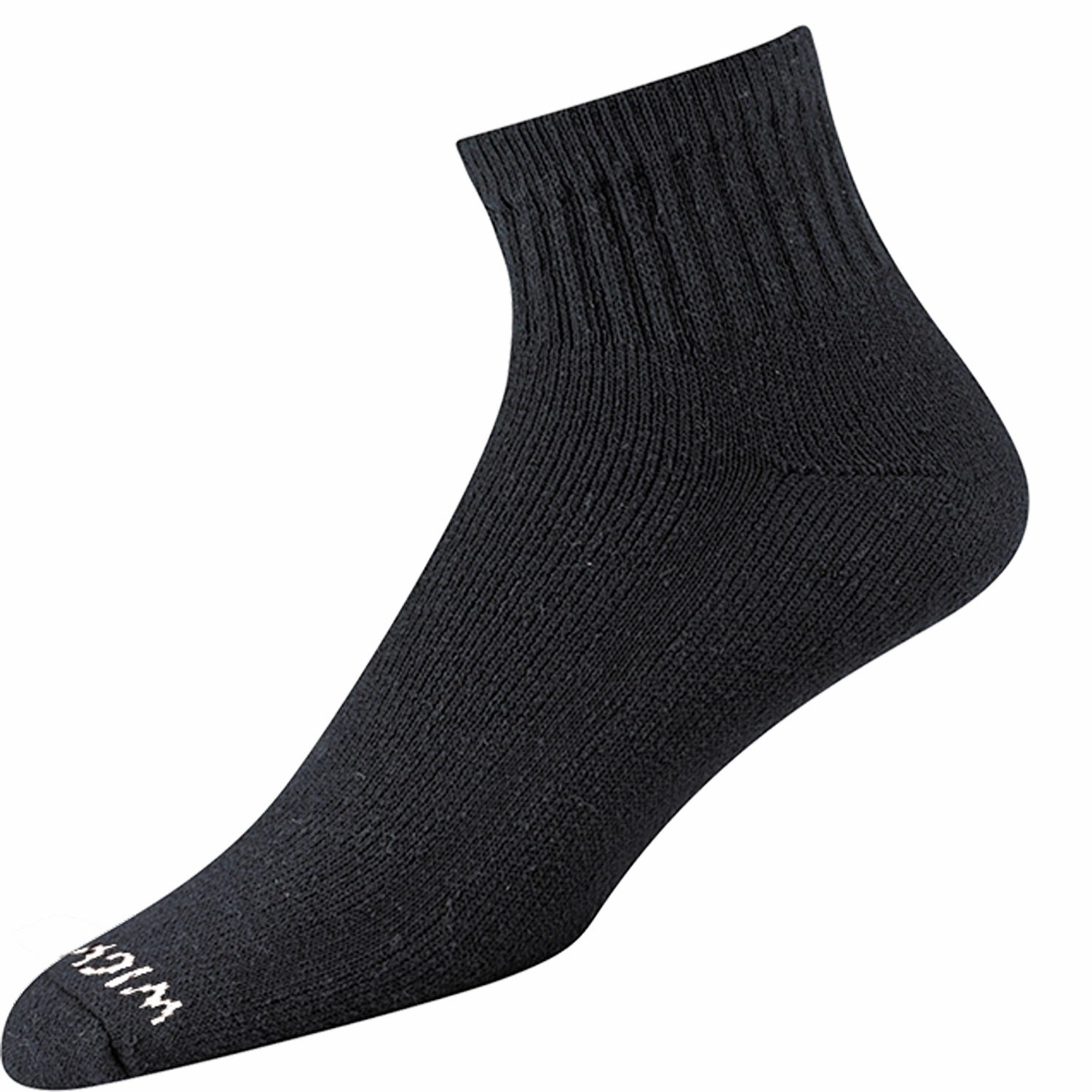 Super 60® Quarter 6-Pack Midweight Cotton Athletic Socks
