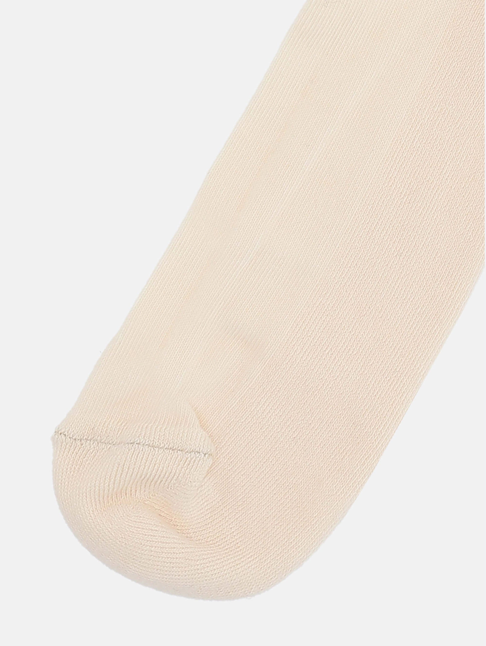 Terry Socks with Cream Logo