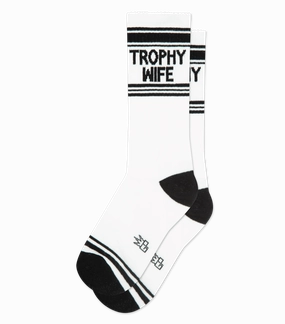 Trophy Wife - Gym Crew Socks