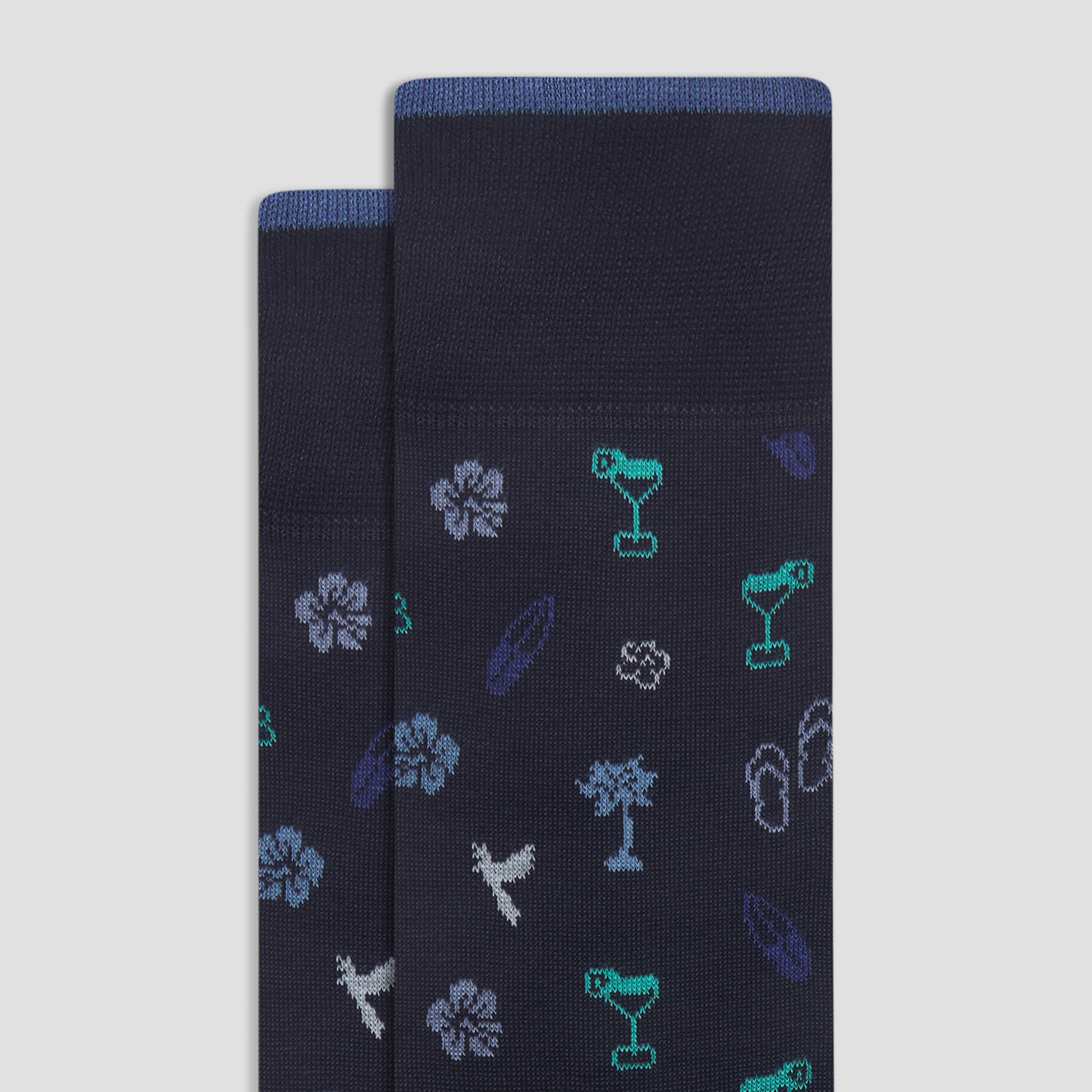 Tropical Cocktail Mid-Calf Socks