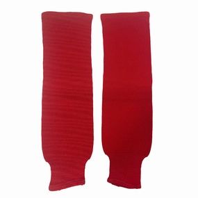 Used Knit Hockey Socks (Red)