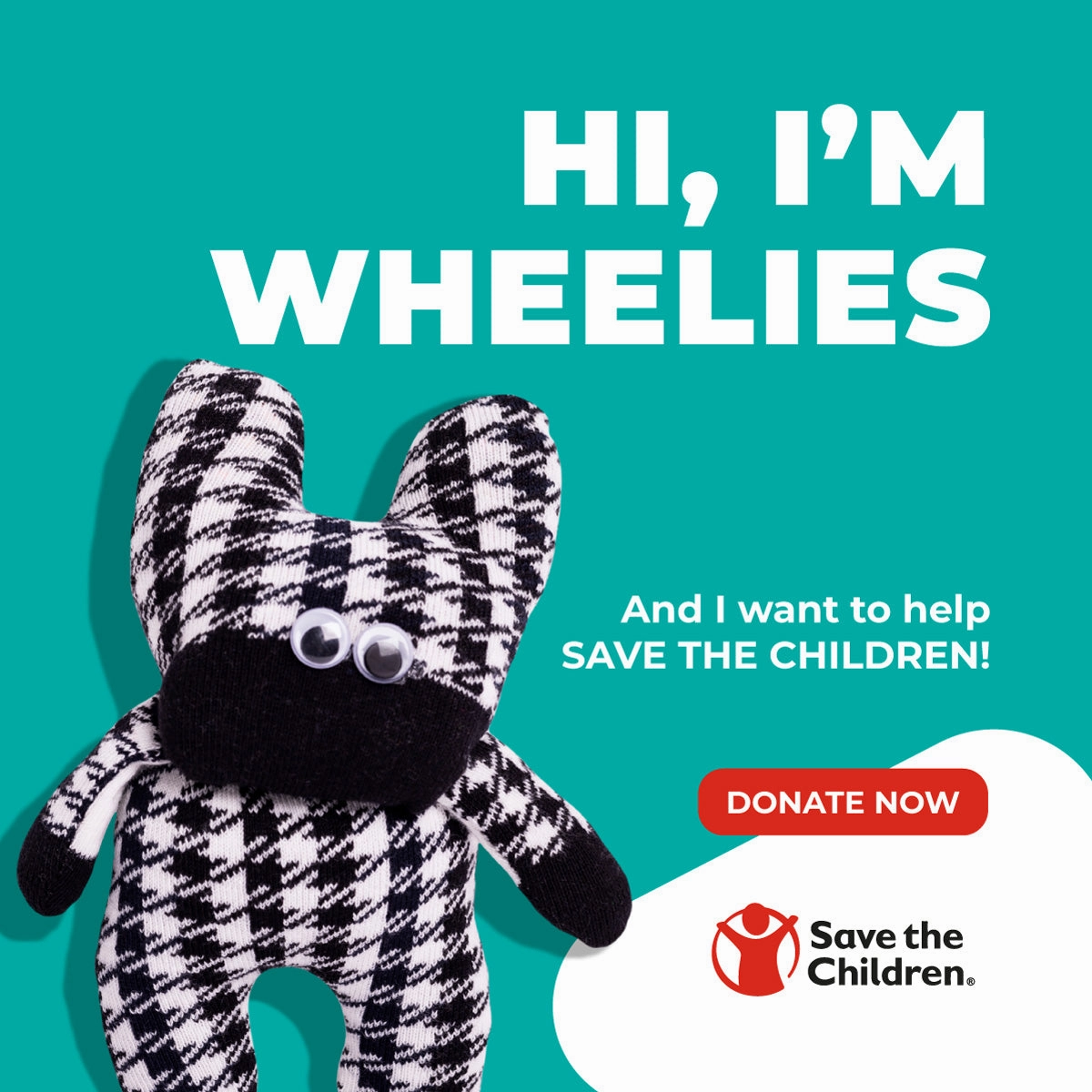 Wheelies Pepita, The Stuffed Sock