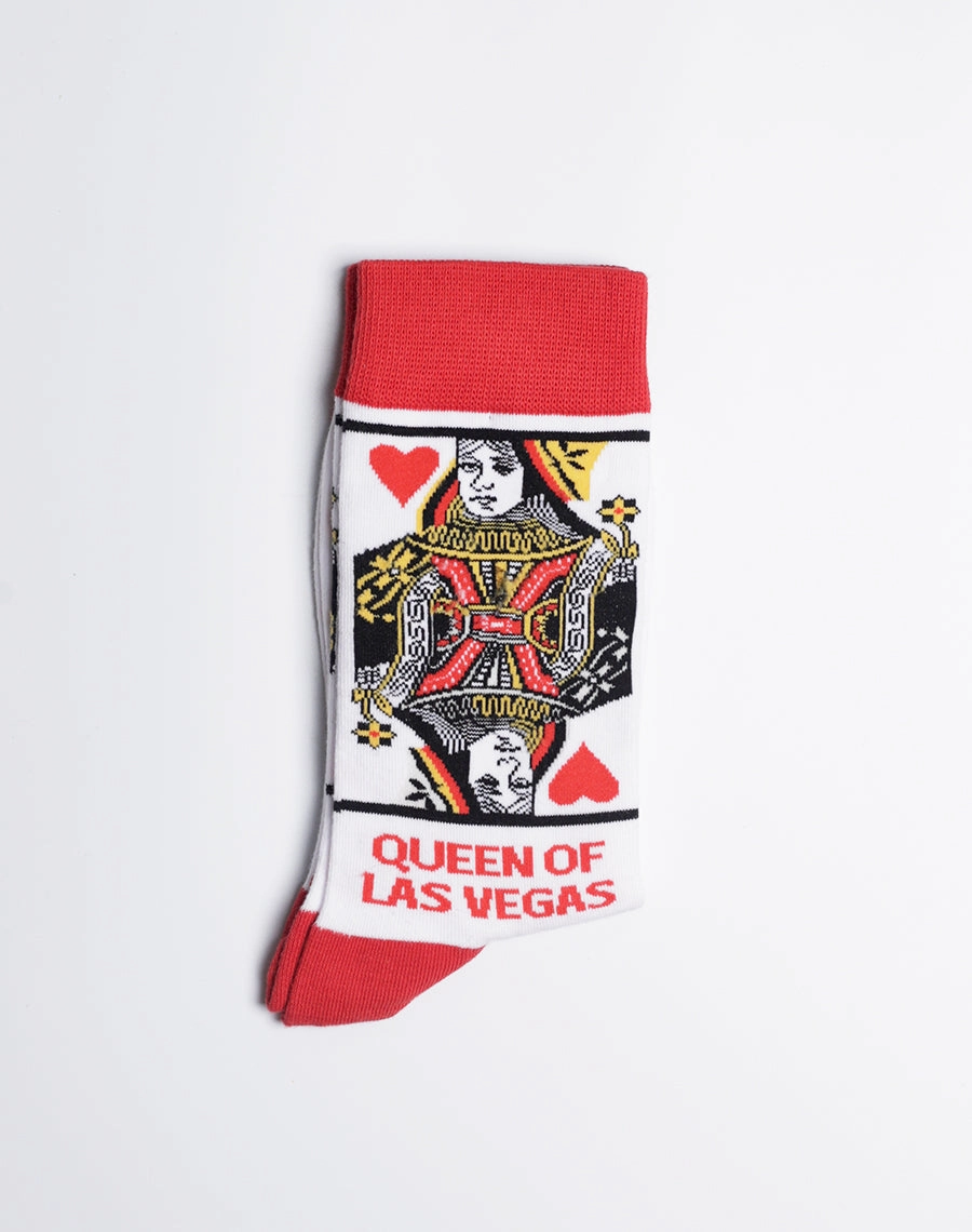 Women's Queen of Las Vegas Crew Socks