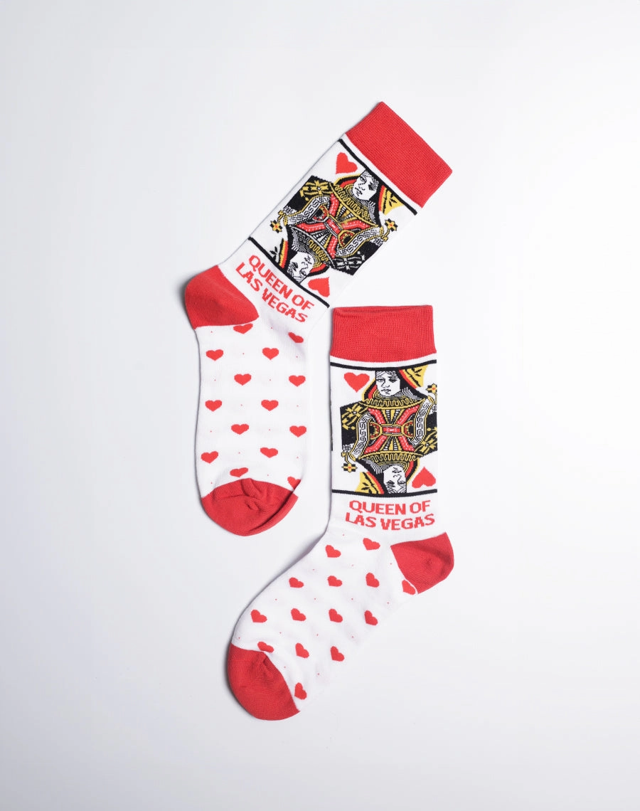 Women's Queen of Las Vegas Crew Socks