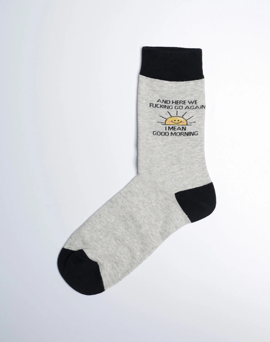 Women's Slighty Rude Mostly Funny Crew Socks Pack | 3-Pair Bundle