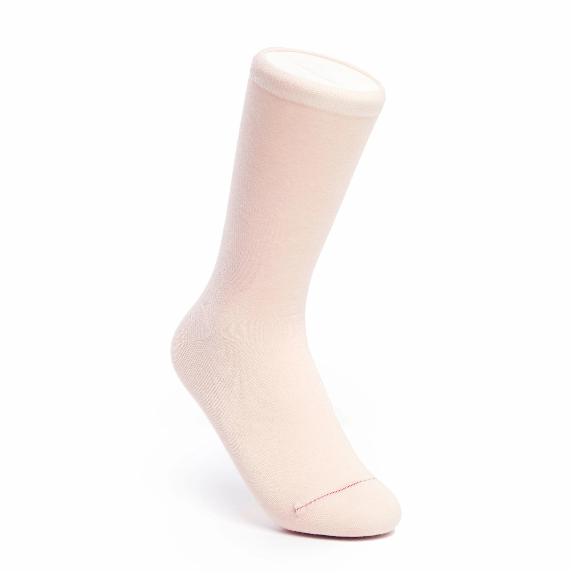 Women's Solid Love Heart Socks - Pink
