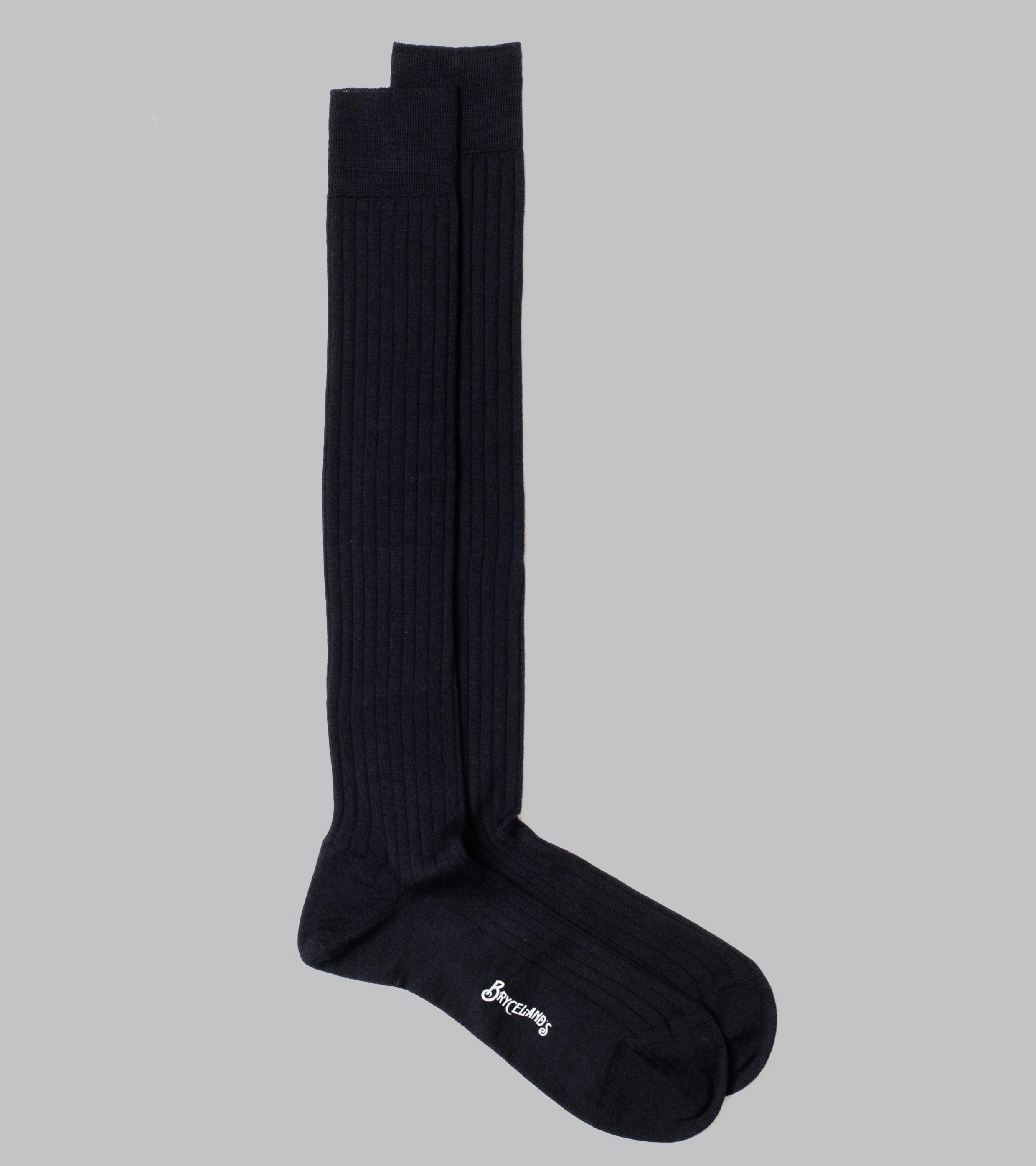 Wool Socks Navy